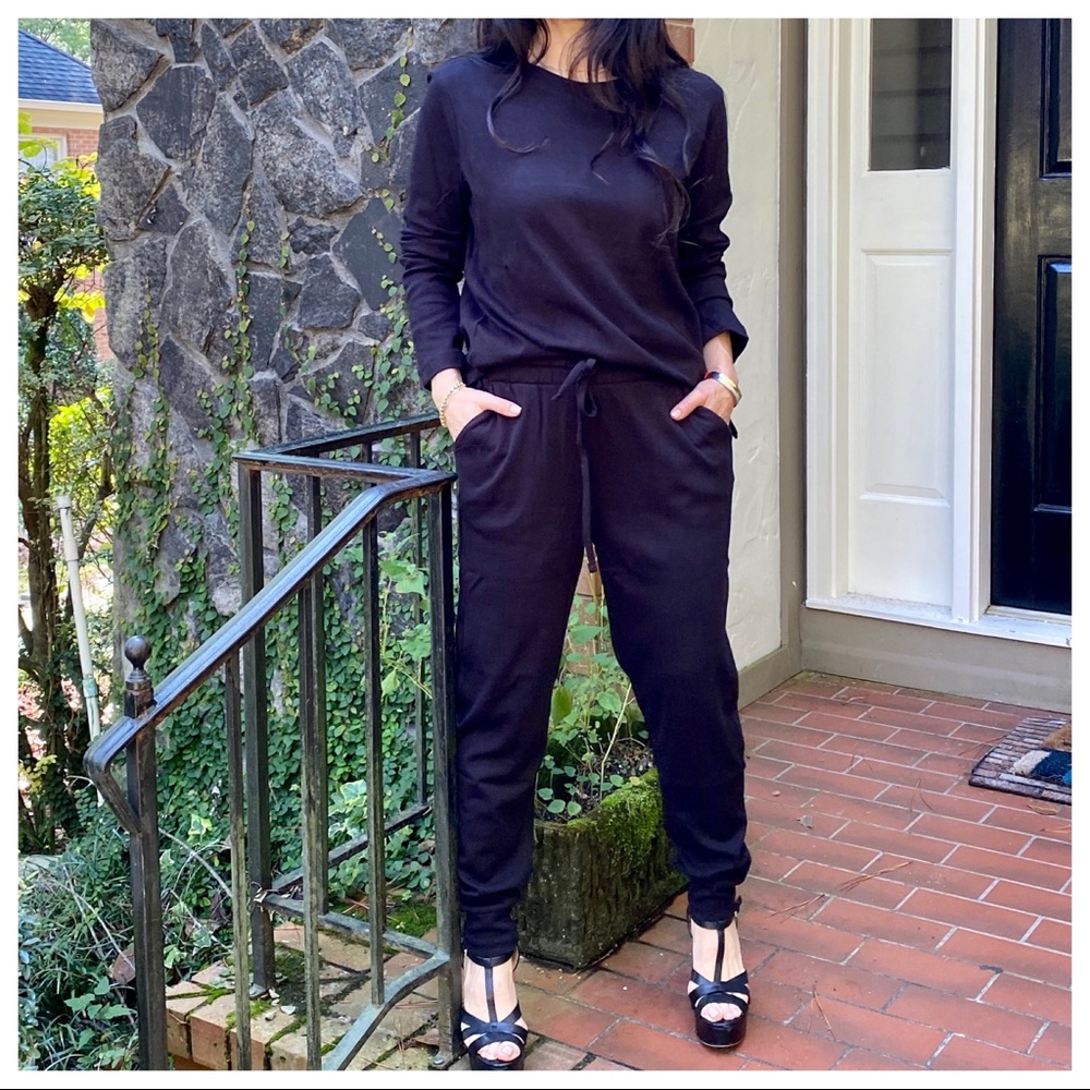 Favorite Most Comfy Cozy 2 piece cotton jogger set - Picture 8 of 11